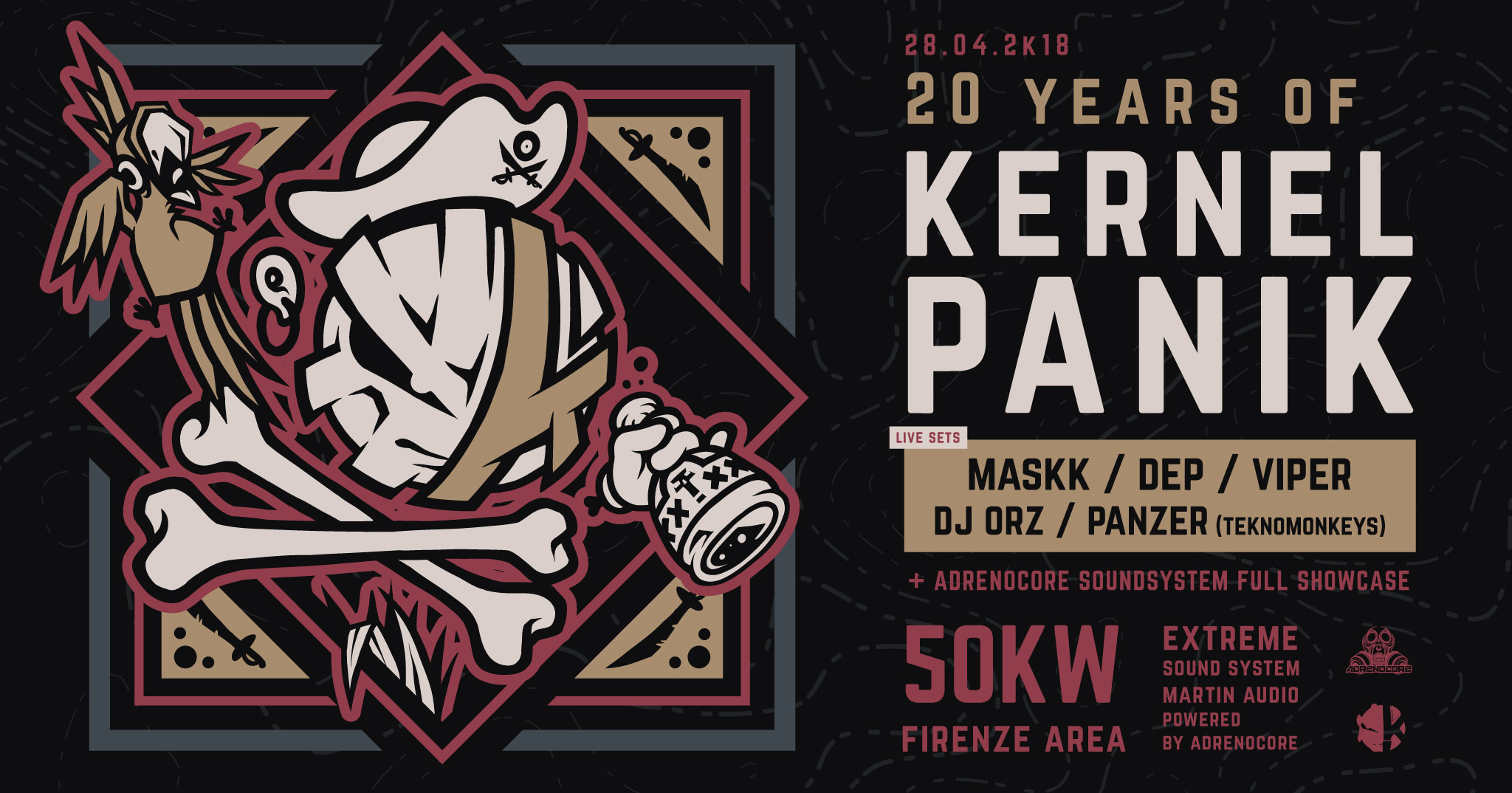 20 Years Kernel Panik - Banner